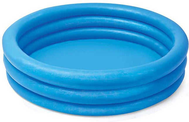 Intex Crystal Zwembad 114 x 25 cm Blauw