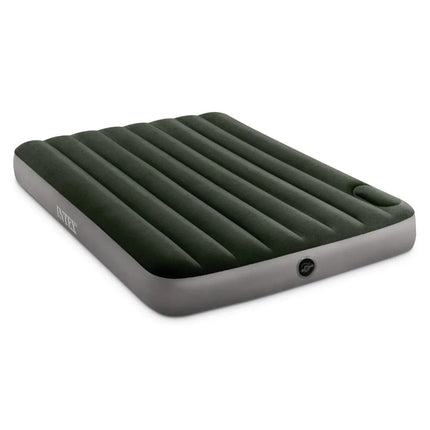 Intex Downy Twijfelaar met Ingebouwde Voetpomp 137×191×25cm