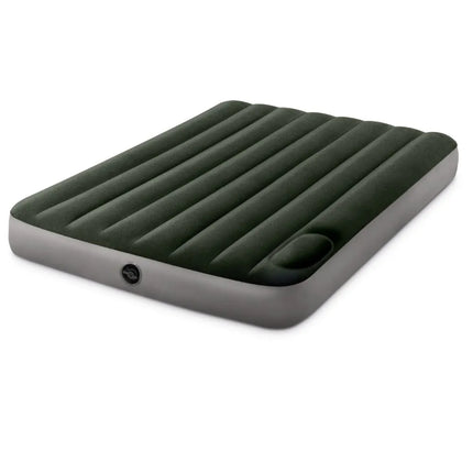 Intex Downy Twijfelaar met Ingebouwde Voetpomp 137×191×25cm