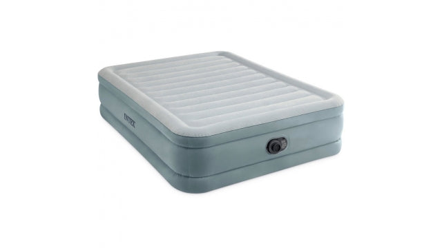 Intex Queen Premium Comfort Luchtbed 203 x 152 x 46 cm Grijs