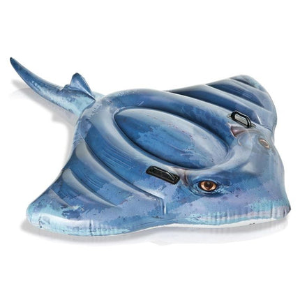 Intex Luchtbed Donkerblauwe Rog