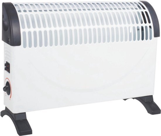 Alpina convectorkachel 1500W wit, vrijstaand met pootjes
