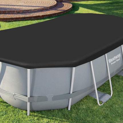 Bestway Afdekzeil Power Steel Ovaal 427 x 250 cm - Afdekzeil