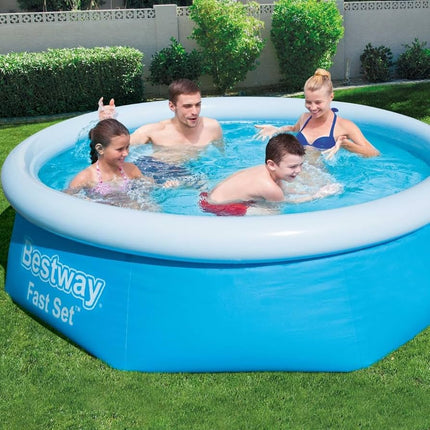 Bestway Fast Set Zwembad Ø 244 x 61 cm met Filterpomp - Zwembad
