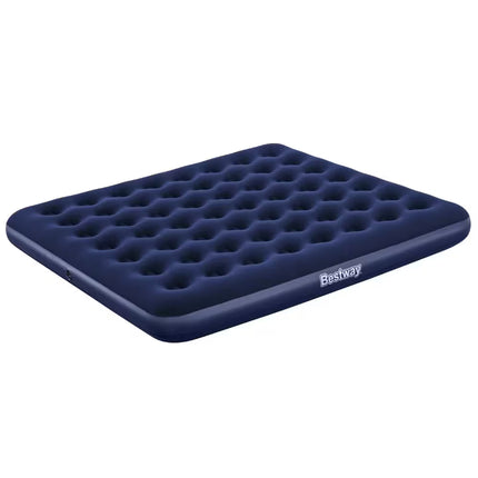 Blauw Bestway kingsize tweepersoons luchtbed 203 x 183 x 22 cm