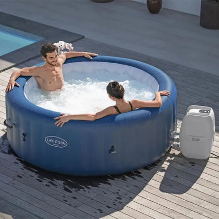 Bestway Lazy-Z Spa AirJet Plus Milan Ø 196 x 71 cm - Opblaasbare spa