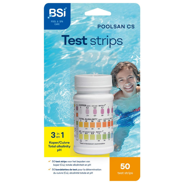 BSI Poolscan CS Teststrips 50st - Watertester