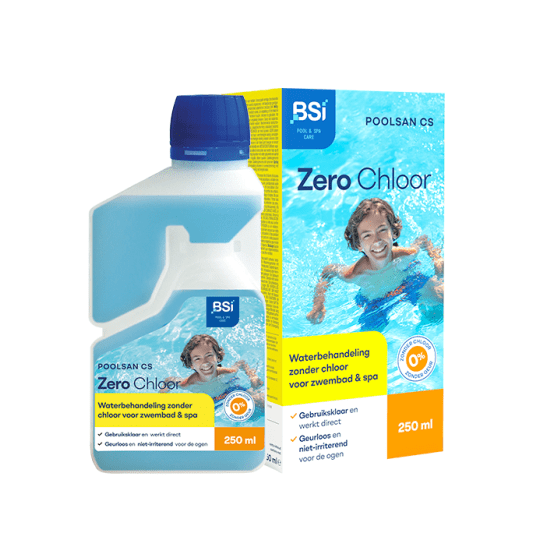 BSI Poolscan CS Zero Chloor 250ml - Chloor