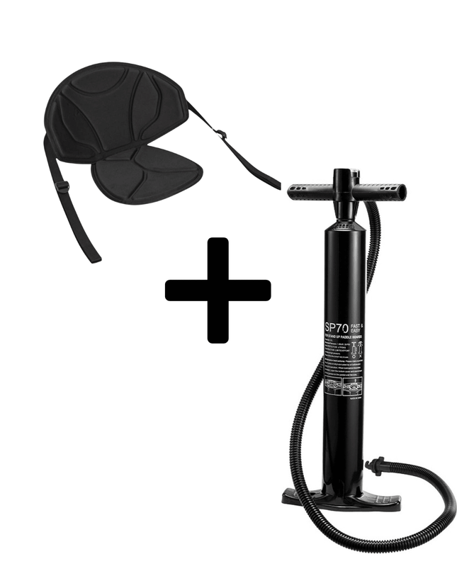Buitiqo SUP Accessoireset Handpomp en SUP Zitje - SUP