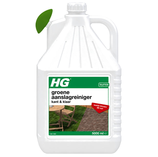Can HG groene aanslagreiniger kant en klaar 5 liter