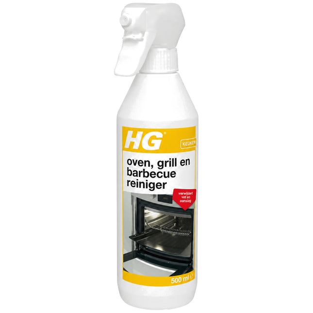 Sprayflacon HG oven, grill en barbecuereiniger 500 ml