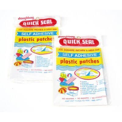 Interline folie reparatieset met zelfklevende plastic patches