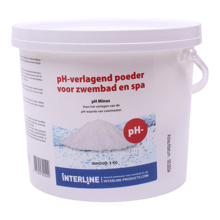 Interline PH - MIN Granulaat 3KG - Chloor