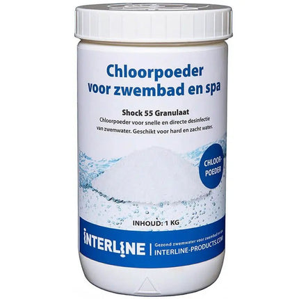 Interline Shock 55 Granulaat 1kg - Chloor