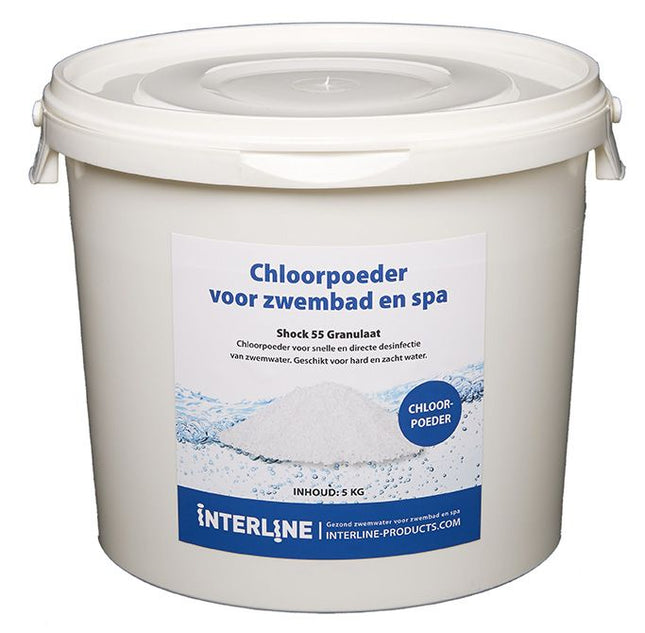 Interline Shock 55 Granulaat 5kg - Chloor