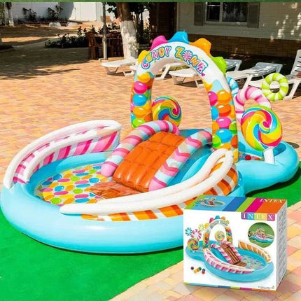 Intex Candy Kinderzwembad 295x191x130 cm - Opblaaszwembad