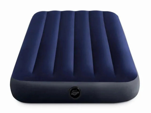 Intex Classic Downy eenpersoons luchtbed, bovenaanzicht