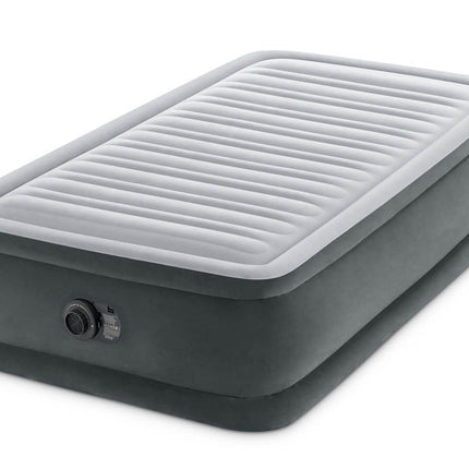 Intex Comfort Plush Elevated Eenpersoons Luchtbed - Luchtbed