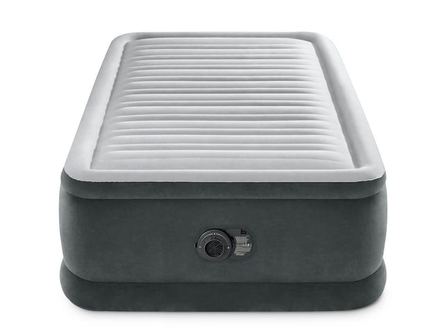 Intex Comfort Plush Elevated eenpersoons luchtbed met ingebouwde pomp