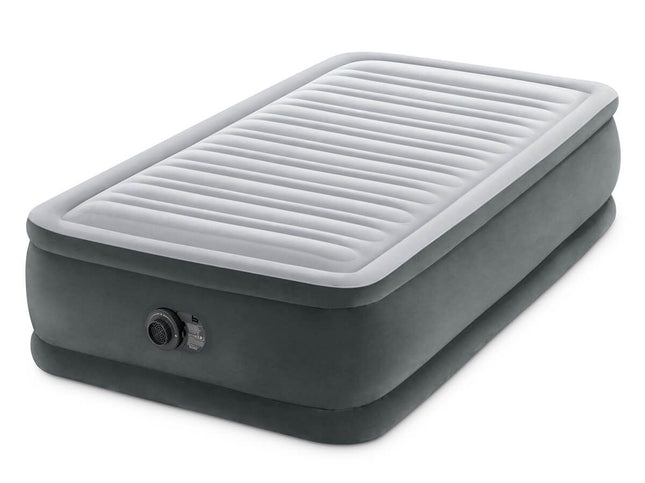 Grijs Intex Comfort Plush Elevated eenpersoons luchtbed