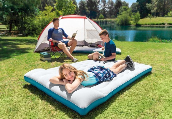 Intex Compact Tweepersoons Kampeerluchtbed 193x127x42 - Luchtbed