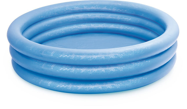 Intex Crystal Blue Opblaaszwembad - Ø 168 x 38 cm - Opblaaszwembad