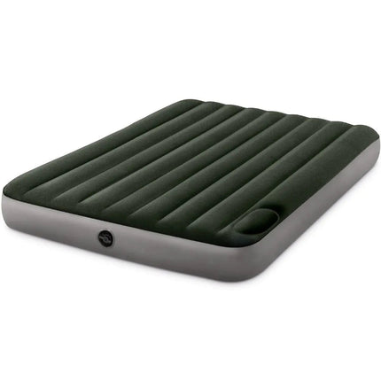 Intex Downy tweepersoons luchtbed met voetpomp, vooraanzicht