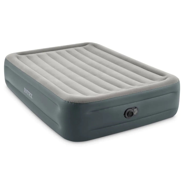Grijs Intex Essential Rest tweepersoons luchtbed 152 x 203 x 46 cm
