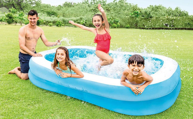 Intex Family Pool Opblaaszwembad 203x152x48 cm - Opblaaszwembad
