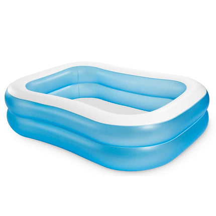 Intex Family Pool rechthoekig opblaaszwembad 203 x 152 x 48 cm