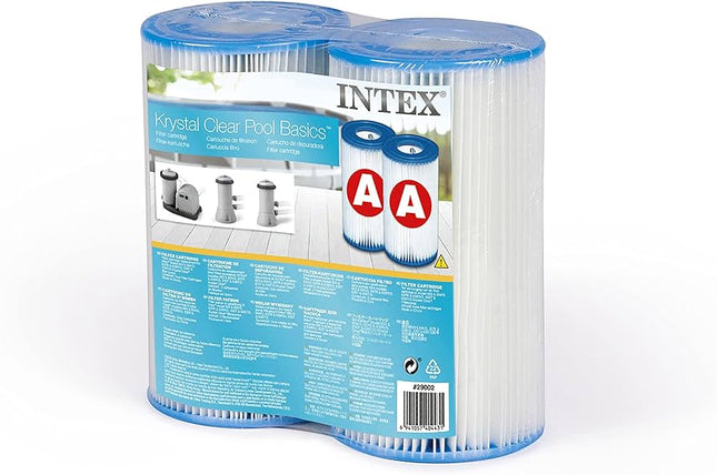 Intex filtercartridge type A, verpakking met 2 stuks