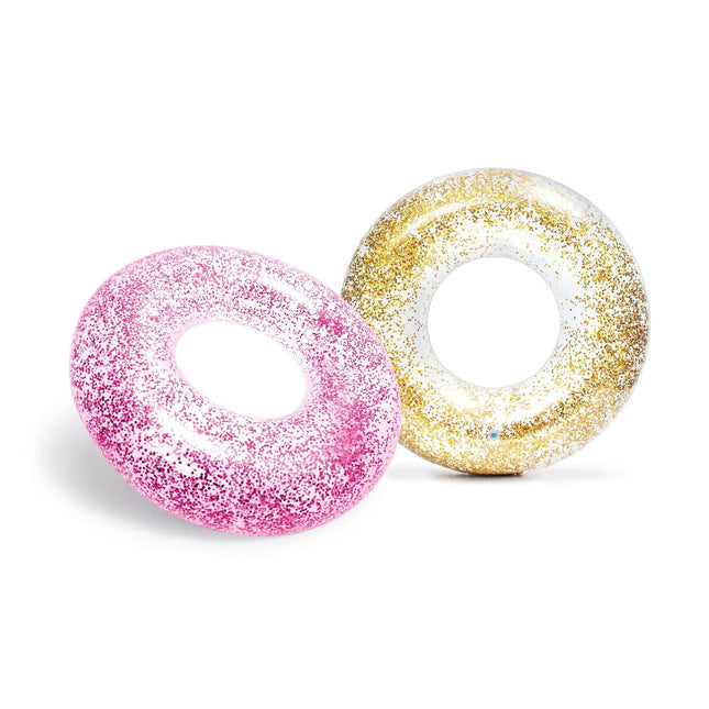 Intex Glitter Zwemband 119 cm Transparant - Zwemband