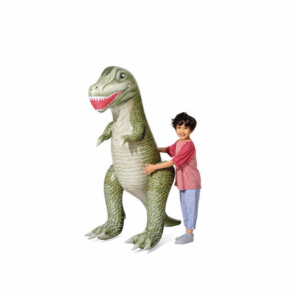 Intex Jurassic Dino Pals T-rex en Stegosaurus - Opblaasfiguur