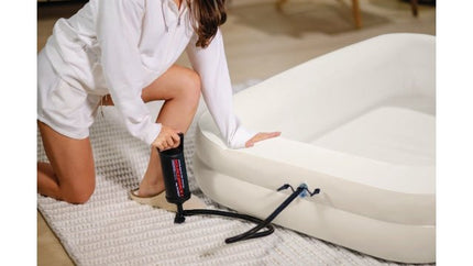 Intex Kidz Travel Wit Luchtbed met Handpomp - Luchtbed