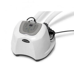 Grijs Intex zoutwatersysteem met twee slangen