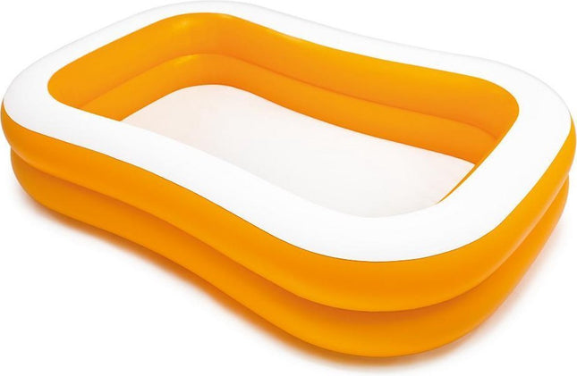 Intex Mandarin Zwembad 229 x 147 x 46 cm - Opblaaszwembad