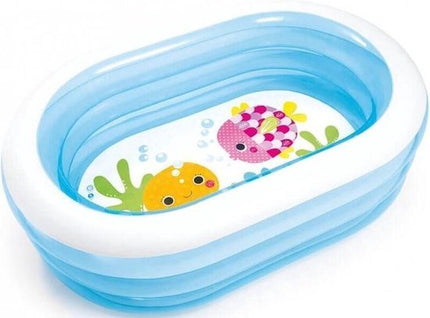 Intex My Sea Friends Opblaasbaar Zwembad 163x107x46 cm - Opblaaszwembad
