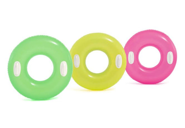 Intex Neon Zwemband met Handvaten - Opblaasband