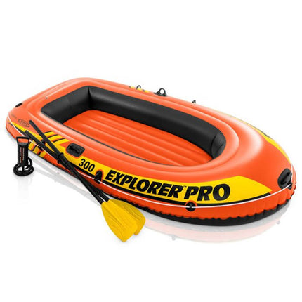 Intex Explorer Pro 300 opblaasboot met peddels en pomp