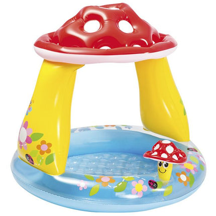 Intex paddestoel babyzwembadje 102 x 89 cm met zonnedak