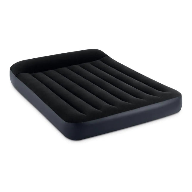 Intex Pillow Rest Classic Tweepersoons Luchtbed Met Ingebouwde Motorpomp 152×203×25 cm - Luchtbed