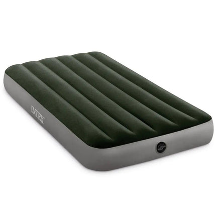 Intex Prestige Downy Eenpersoons Luchtbed 99×191×25cm Incl Batterijpomp - Luchtbed