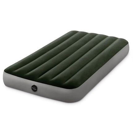 Intex Prestige Downy Eenpersoons Luchtbed 99×191×25cm Incl Batterijpomp - Luchtbed