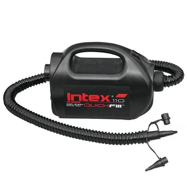 Intex Quickfill Elektrische Hogedruk Luchtpomp 220V/12V - Elektrische opblaaspomp