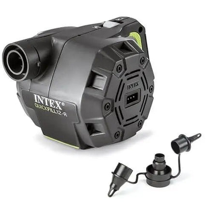 Intex Quickfill Oplaadbare Opblaaspomp 12V/230V - Elektrische opblaaspomp