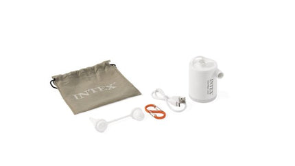 Intex Quickfill Tiny Air Pump met Led - Elektrische opblaaspomp