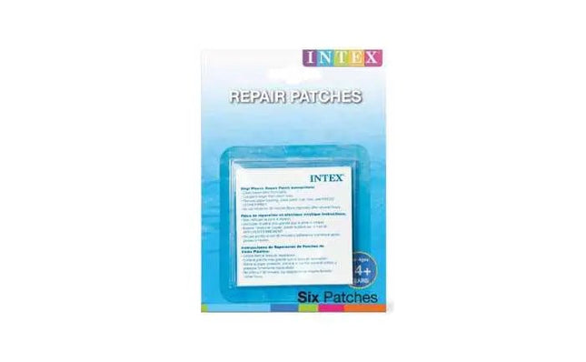 Intex reparatieset met zes plakpatches voor zwembaden en luchtbedden