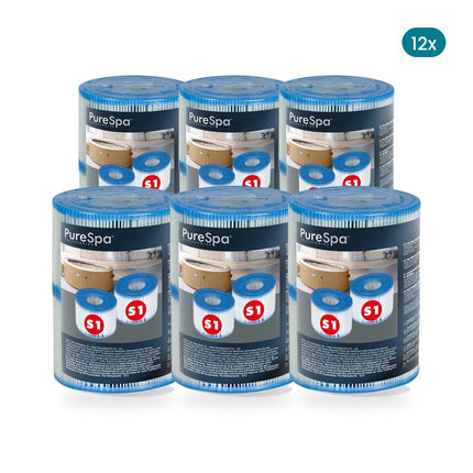 Intex S1 Spafilter 12 Stuks - Bundel