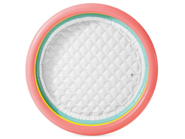 Intex Sunset Glow babyzwembad met opblaasbare bodem, bovenaanzicht