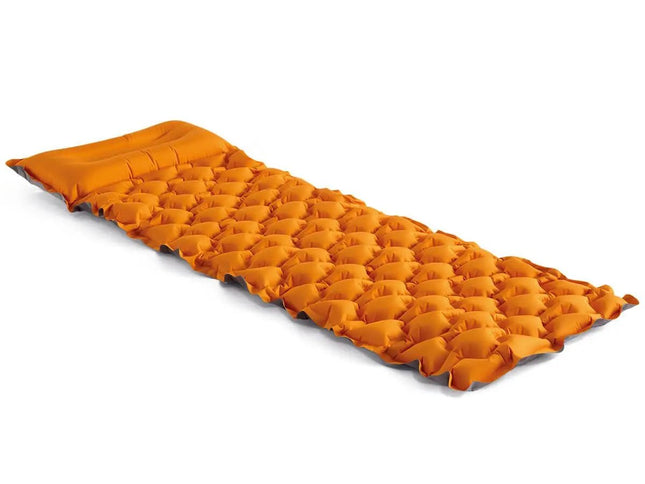 Oranje Intex TruAire eenpersoons kampeerluchtbed 191 x 71 cm